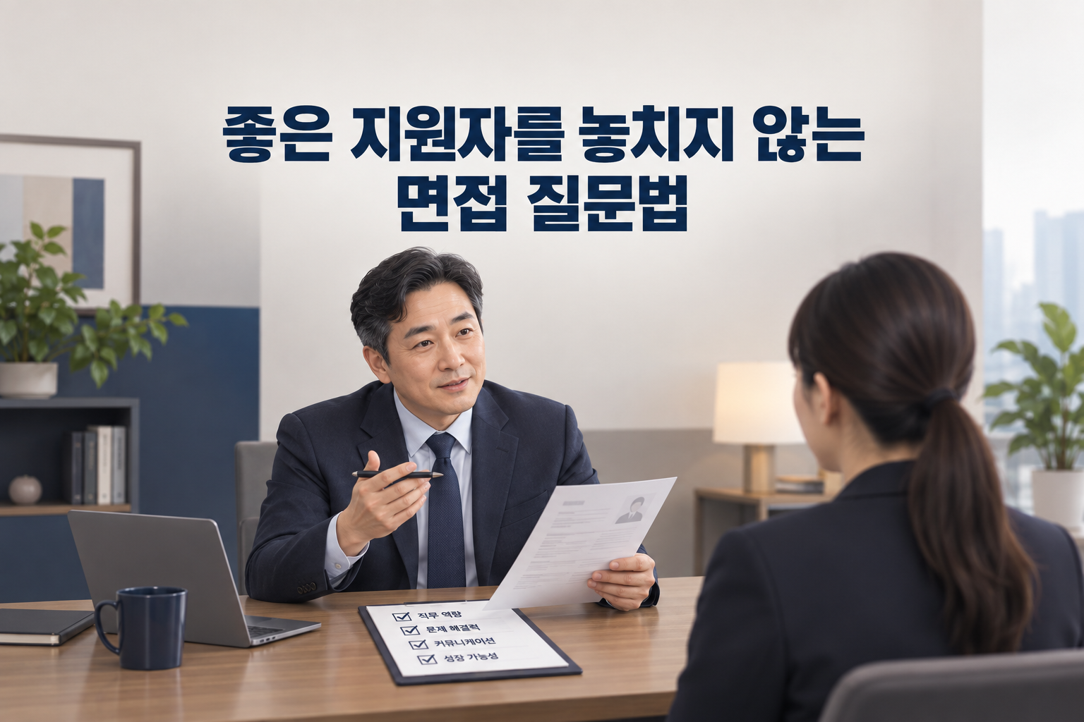 중소기업 면접관이 유의해야 할 면접방법