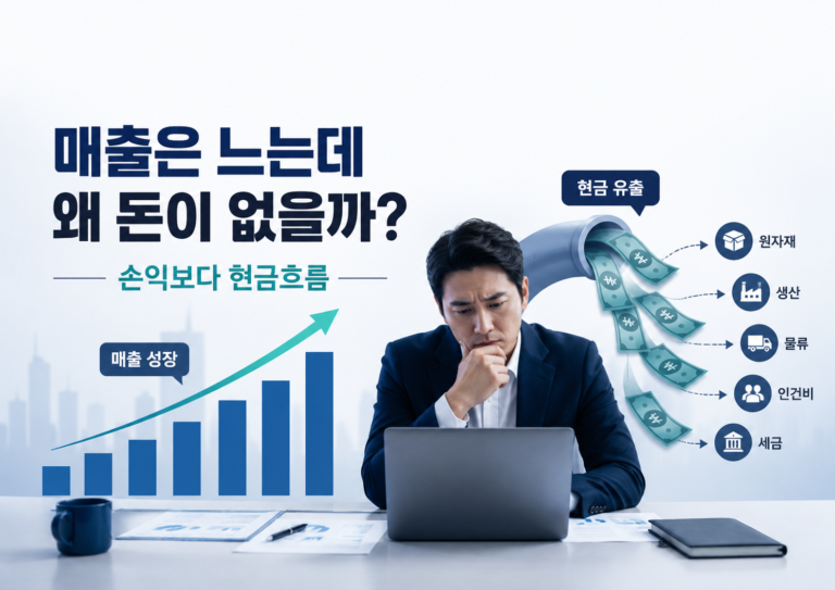 손익보다 현금흐름이 중요한 이유 설명