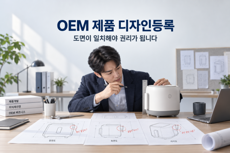 제품디자인등록 유의사항과 중요성 설명