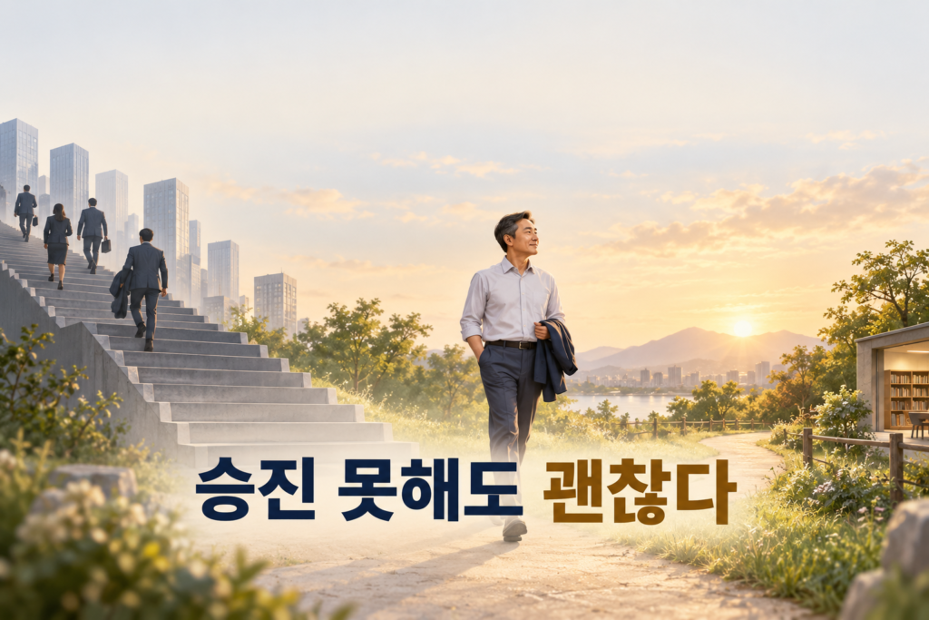 승진 못해도 행복하게 살 수 있는 이유