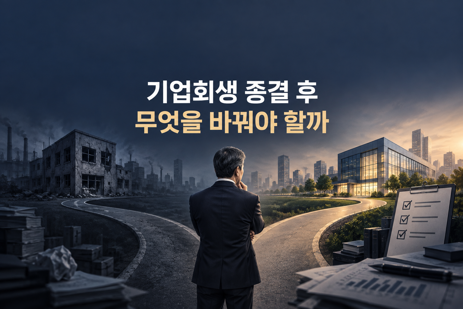회생종결 후 무엇을 바꾸어야 하는지를 설명